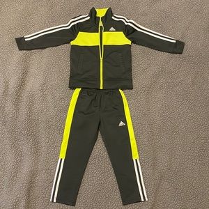 Toddler Boy Adidas Track Set